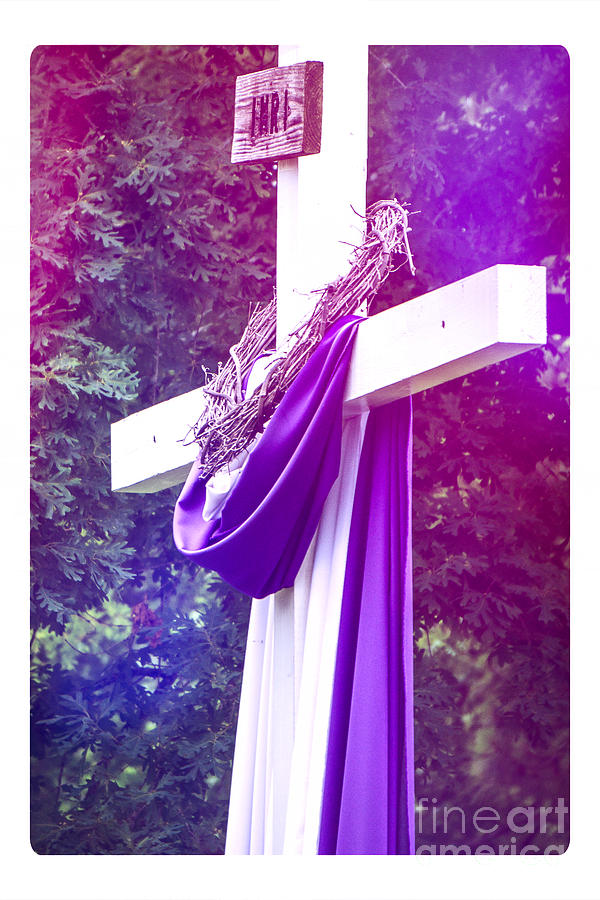 Cross of Jesus - Faded Photograph by Tracy Brock