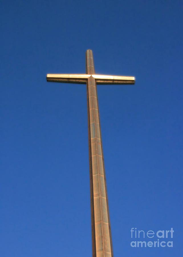 Cross of St Augustine Photograph by Robert Wilder Jr