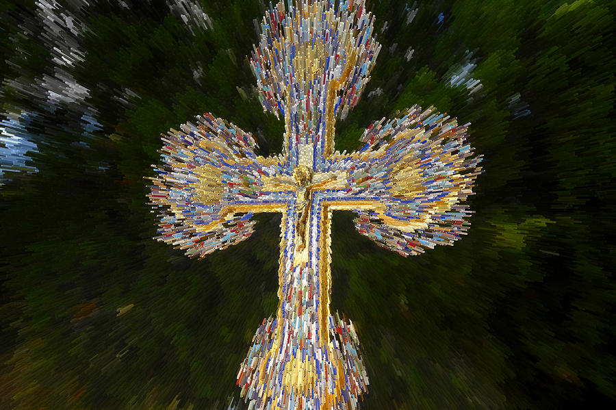 Cross of the Epiphany Digital Art by David Lee Thompson