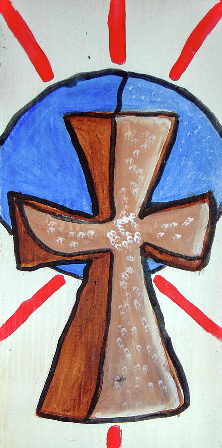 Cross2346 Painting by Loretta Nash