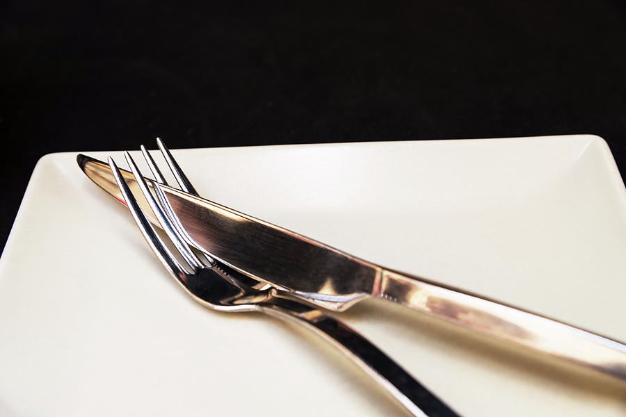 Crossed cutlery Photograph by Moura Pereira Pixels