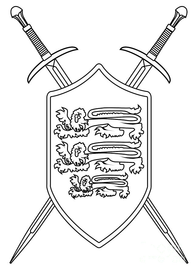 medieval shield outline