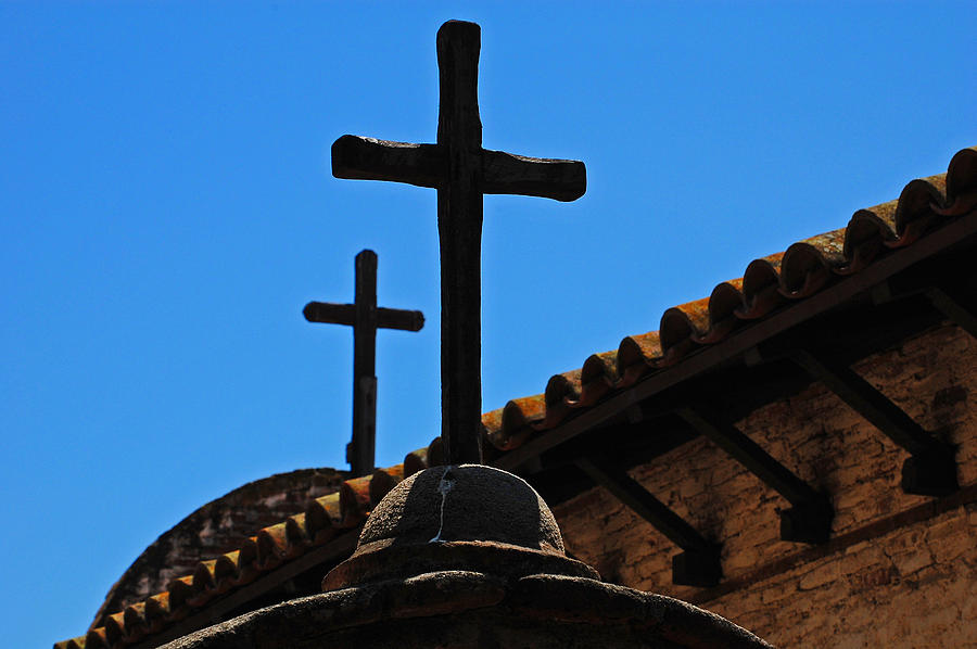 Crosses and Domes Photograph by Jean Booth