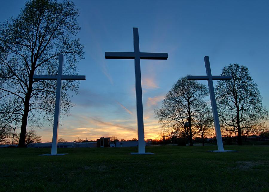 Crosses Photograph by David Zarecor