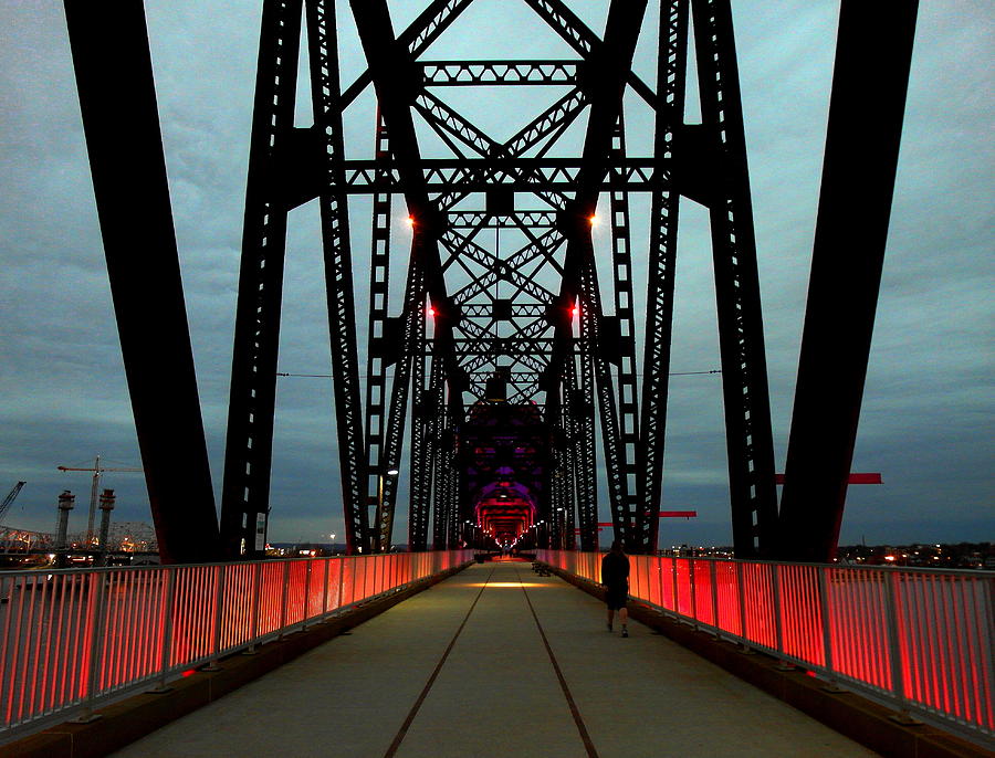 Crossing The Bridge Photograph