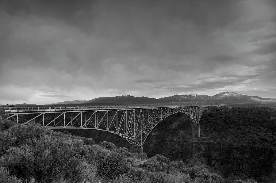 Crossing the Rio Grande Photograph by David Waldrop