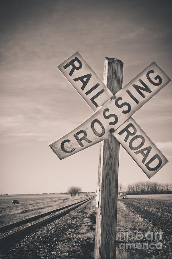 Vintage Photograph - Crossings by Christina Klausen