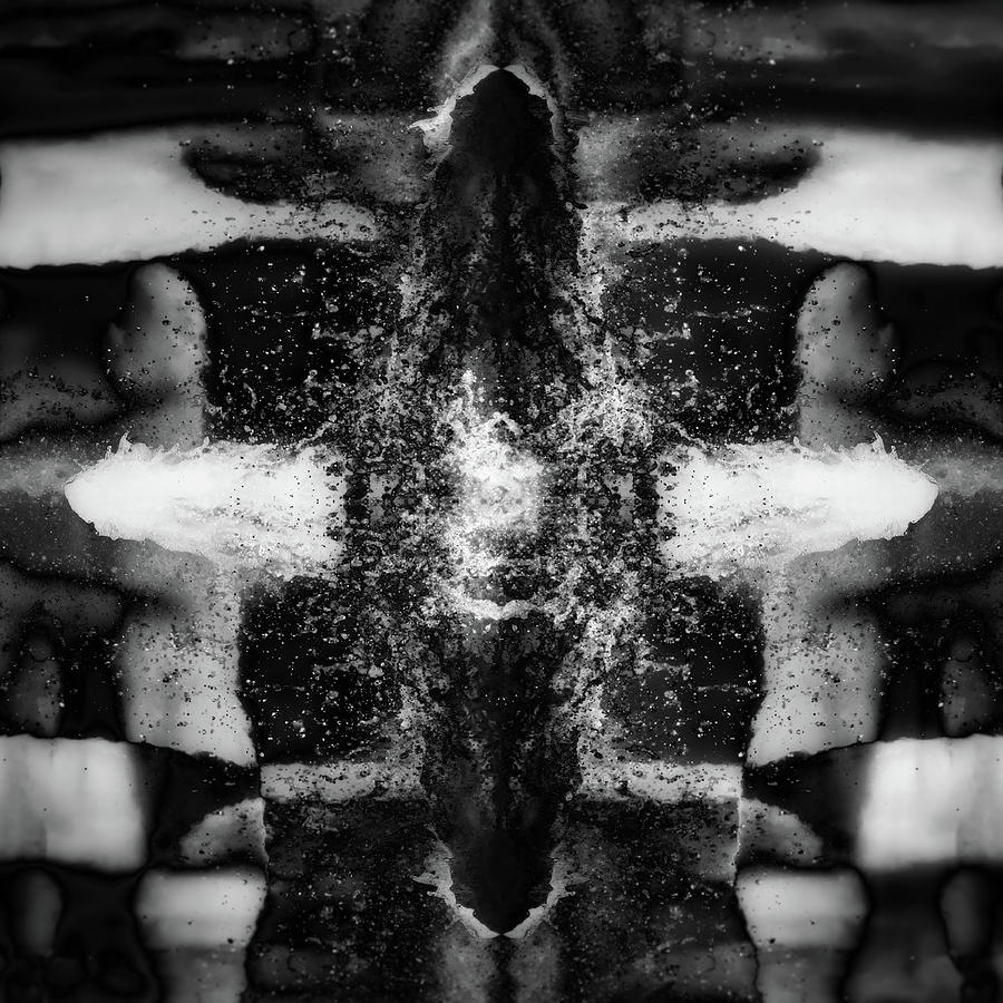 Abstract Digital Art - Crossmos by Wim Lanclus