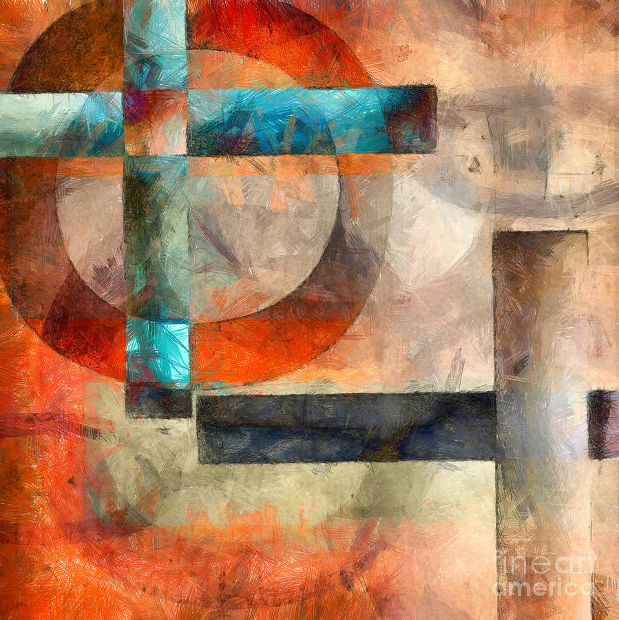 Abstract Photograph - Crossroads Abstract by Edward Fielding