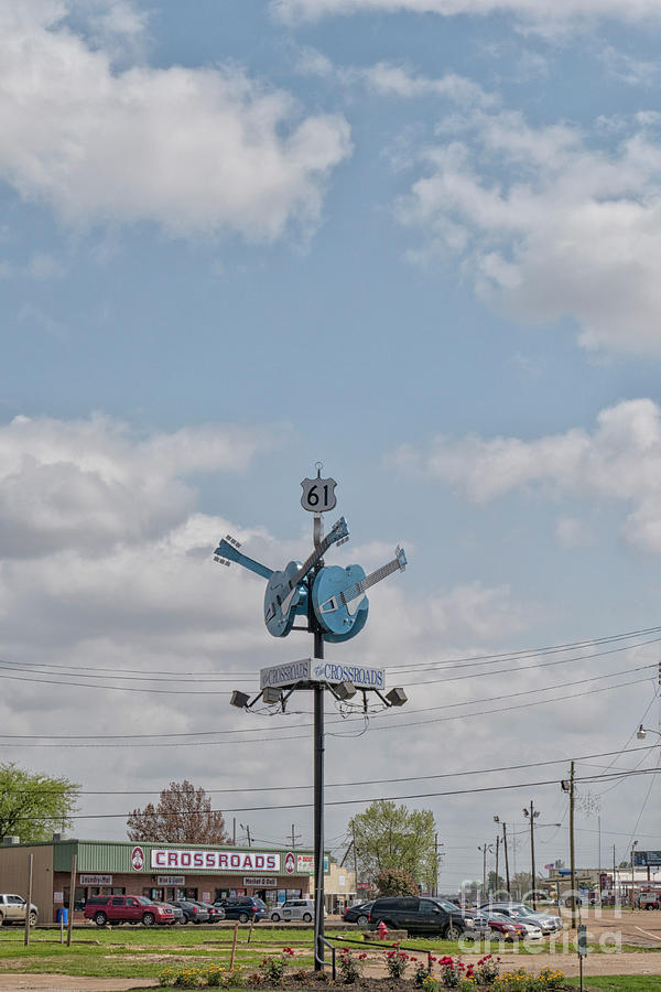 Crossroads in Clarksdale Photograph by Patricia Hofmeester