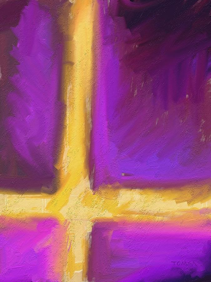 Lavender Digital Art - Crossroads I I I  by Bill Tomsa