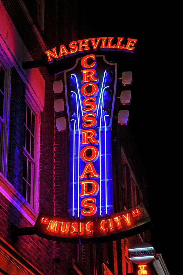Crossroads Music City Nashville Photograph by Chris Smith