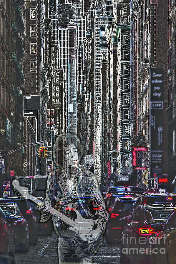 Crosstown Traffic Digital Art by Scott Evers