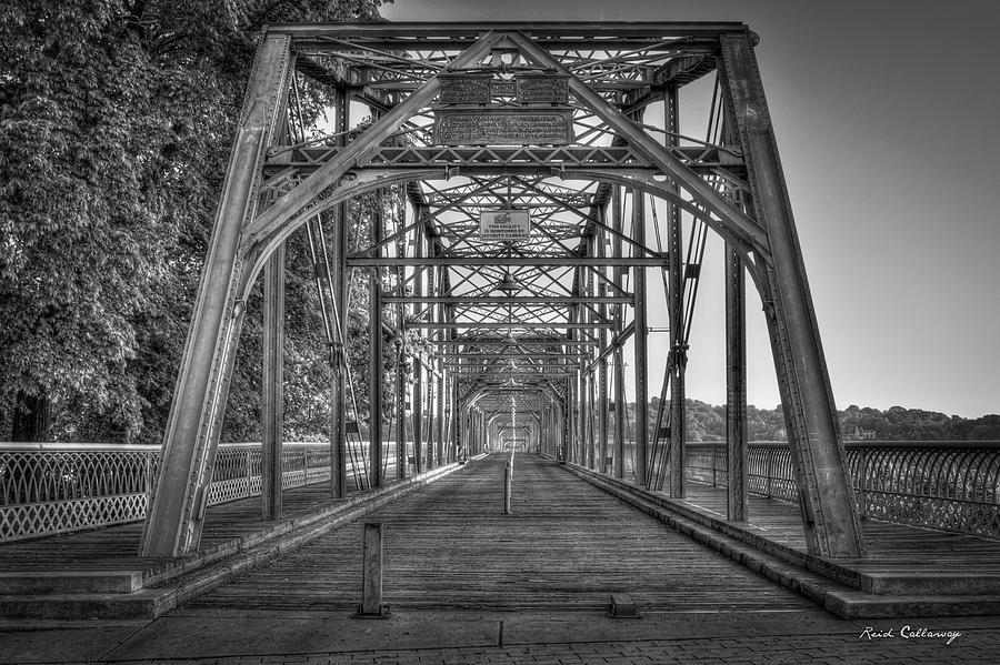 Crossway Connection Walnut Street Pedestrian Bridge Chatanooga, Tennessee Art  Photograph by Reid Callaway