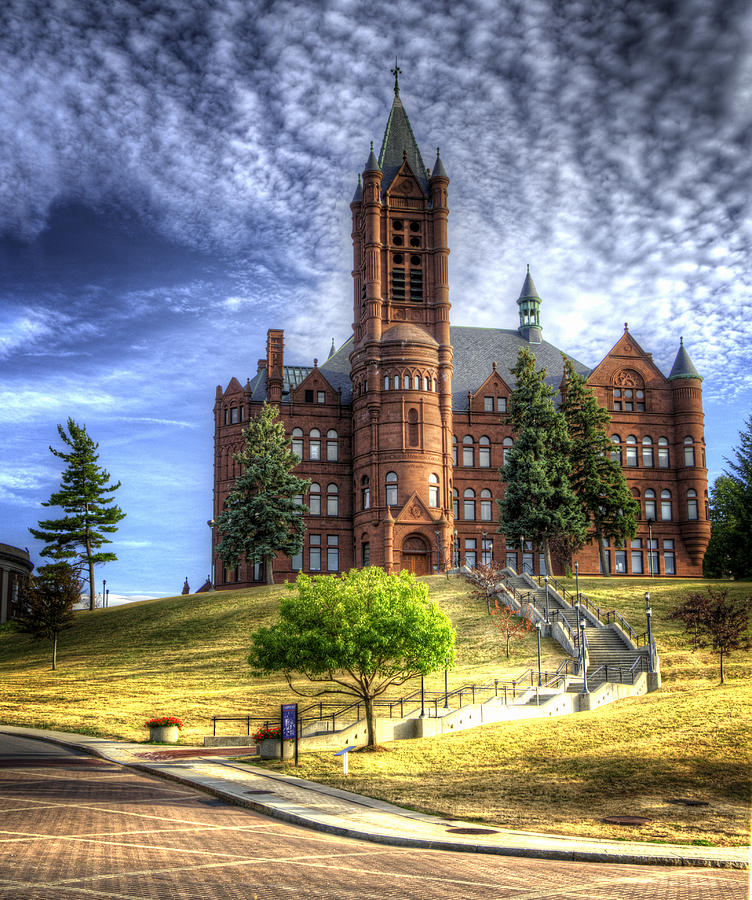 Crouse Memorial College Building At Syracuse University Photograph by ...