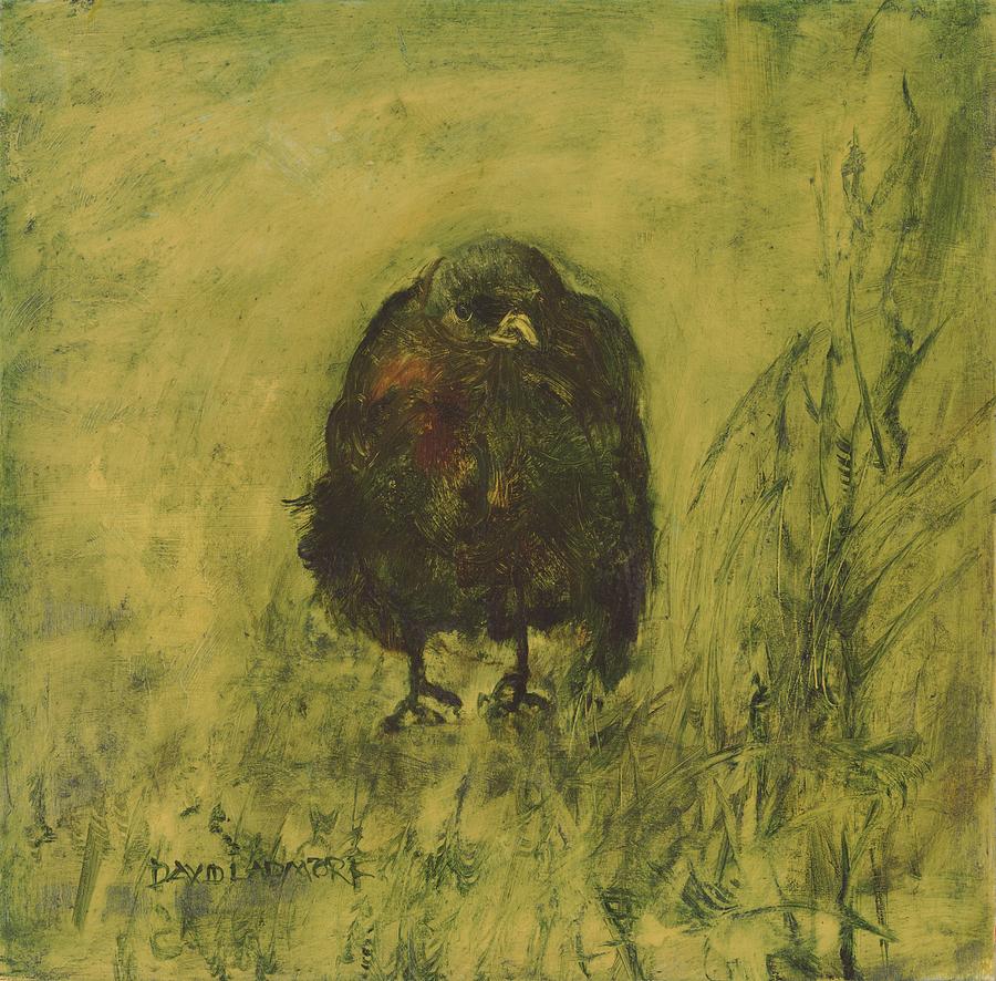 Crow 26 Painting by David Ladmore