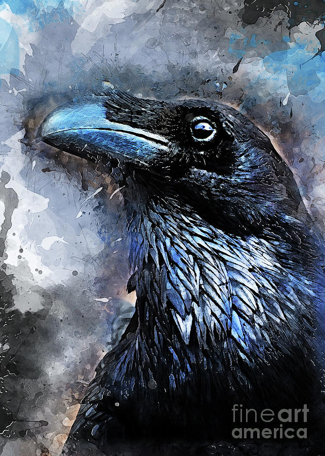 Crow Art Digital Art