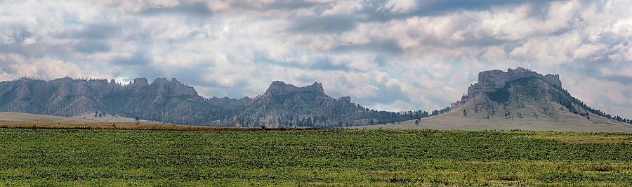 Crow Butte Panorama Photograph by Susan Rissi Tregoning