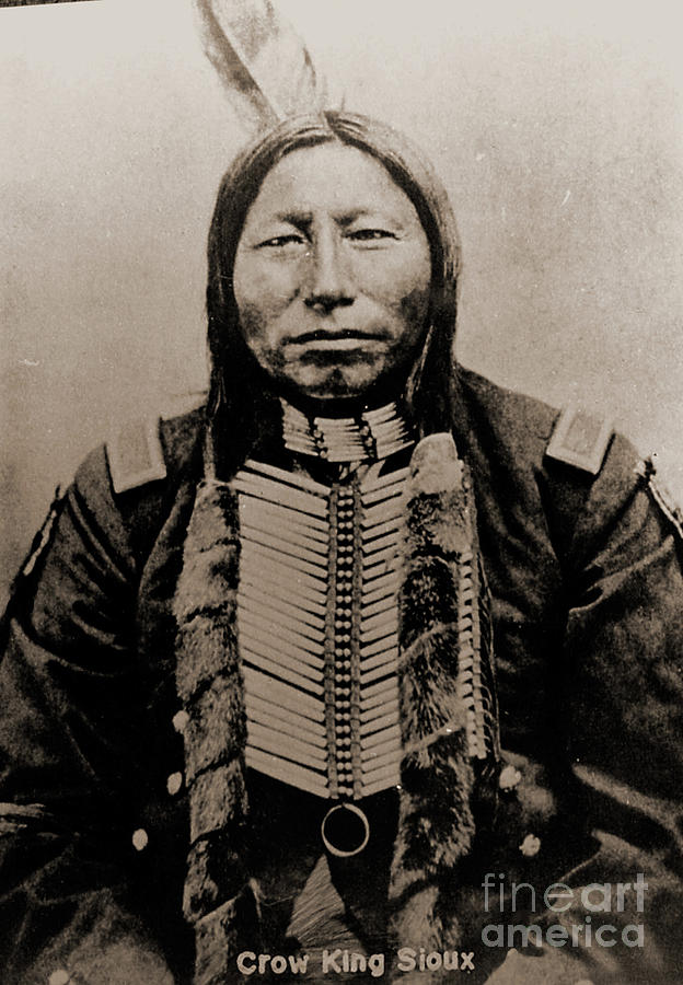 Medicine Photograph - Crow King by Gary Wonning Medicine Photograph - Crow King by Gary Wonning