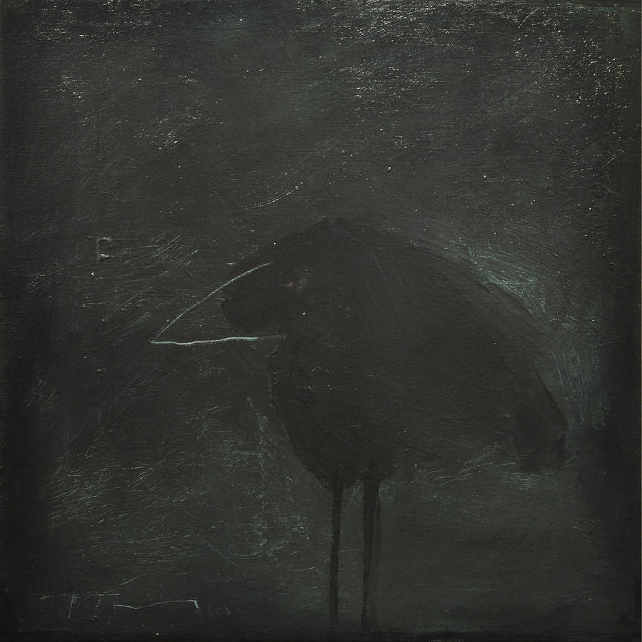 Crow Painting by Tim Nyberg