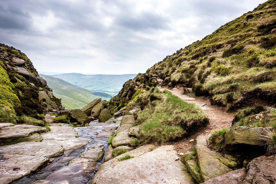 Nature Photograph - Crowden Clough by Nick Bywater