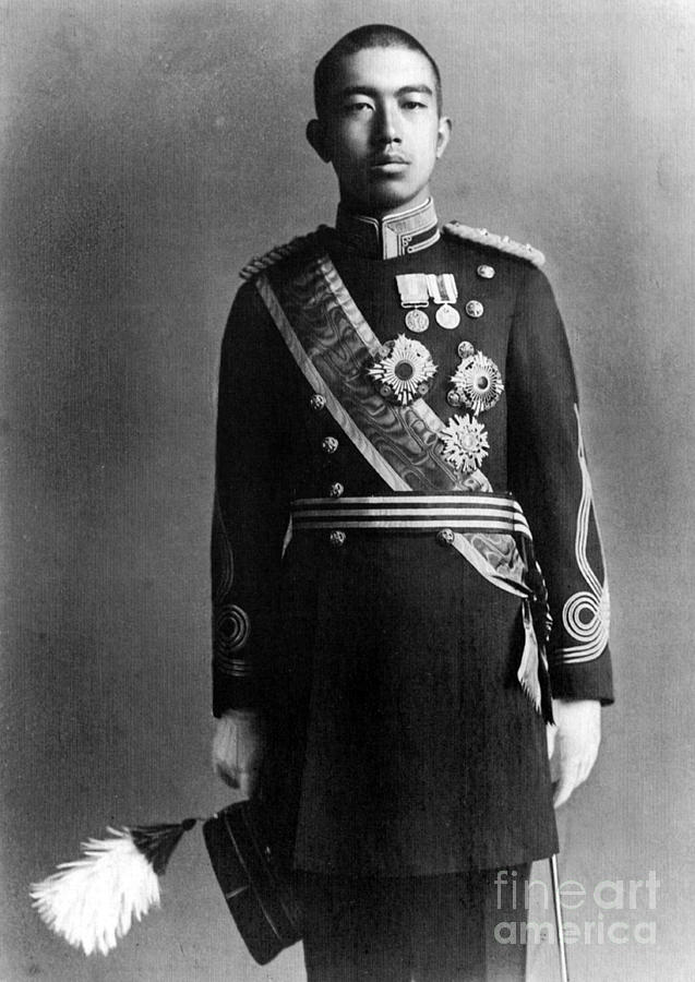 Crown Prince Hirohito, 1919 Photograph by Science Source