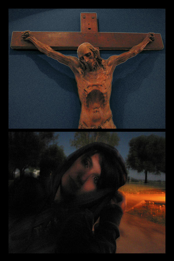 Crucifixion Photograph by James W Johnson