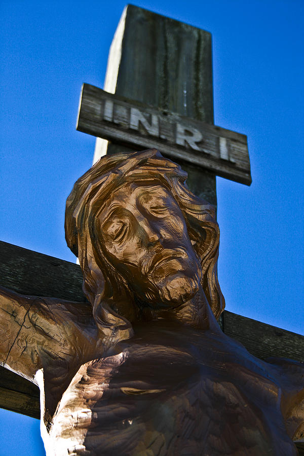 Flower Photograph - Crucifixion by Nora Blansett
