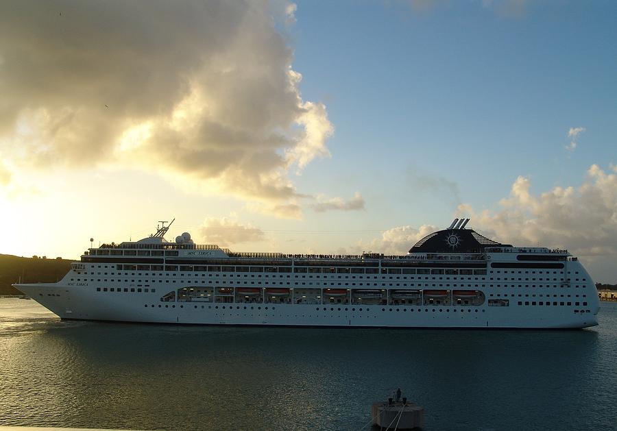 Paradise Photograph - Cruise Ship Caribbean Style by Darlene Deardurff