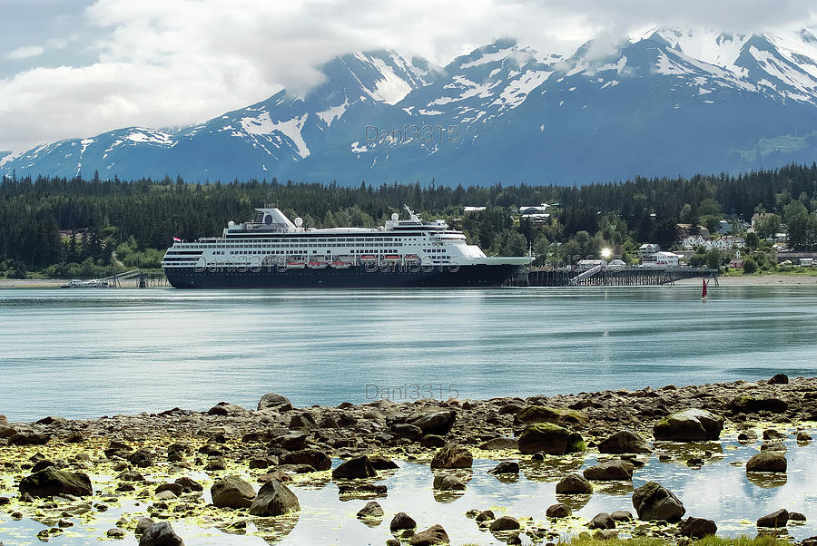 Cruise ship docked at the port of Haines, Alaska Photograph by Visual ...