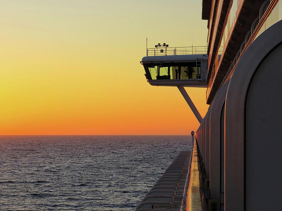 Cruising at Sunset Photograph by Connor Beekman