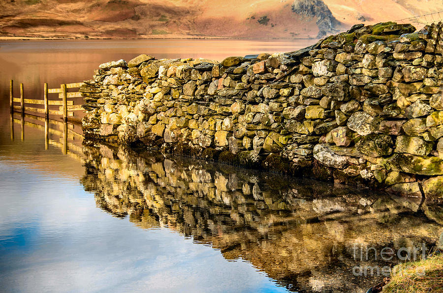 Crummock Reflection Photograph by Chris Horsnell