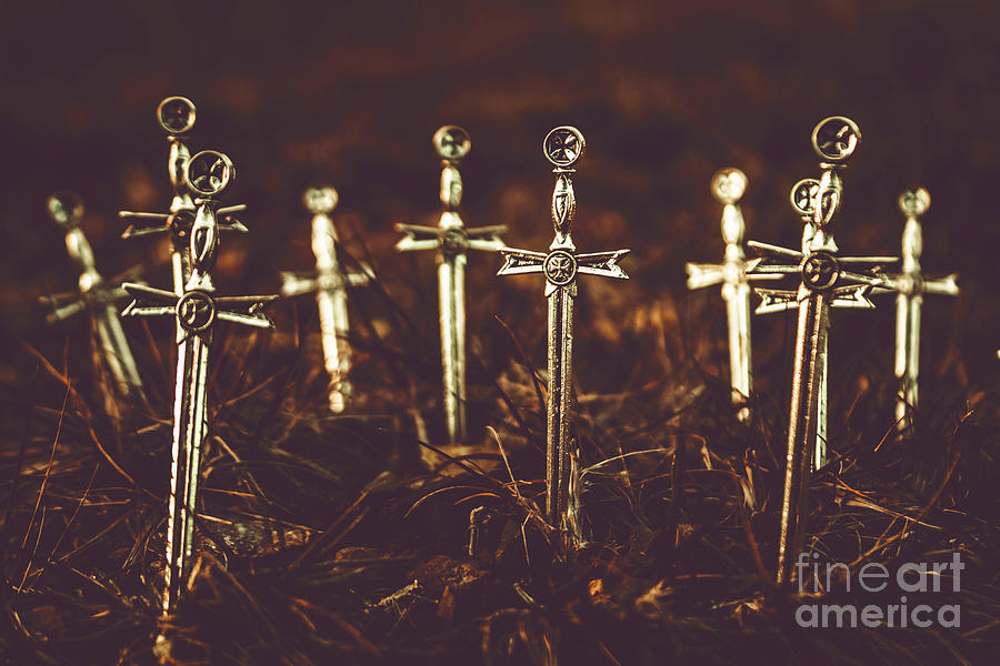 Crusaders cemetery Photograph by Jorgo Photography