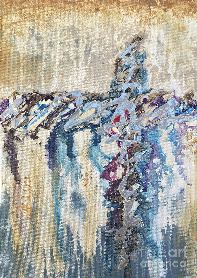 Crux 8 Painting by Linda Cranston