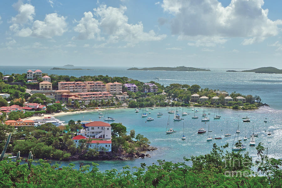 Cruz Bay St Johns Photograph By Jim Chamberlain - Fine Art America