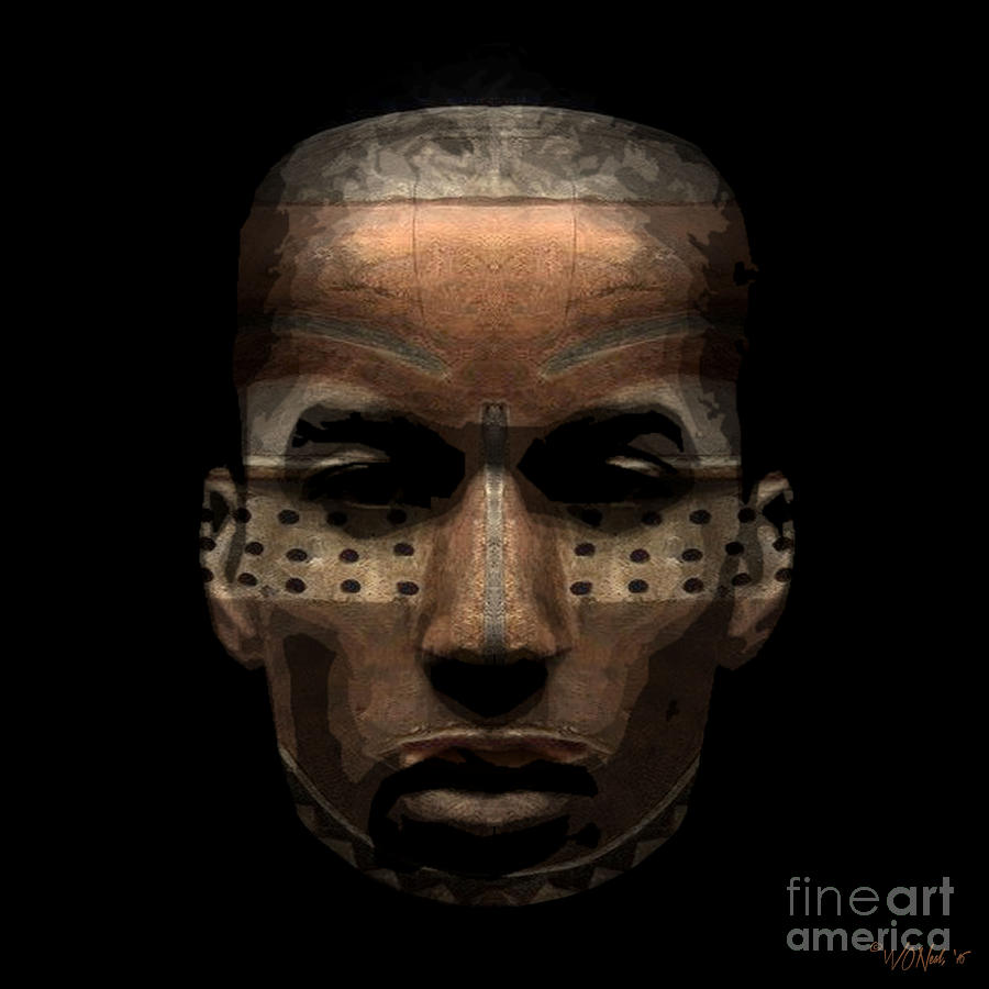 Faces Digital Art - Kindombolo by Walter Neal