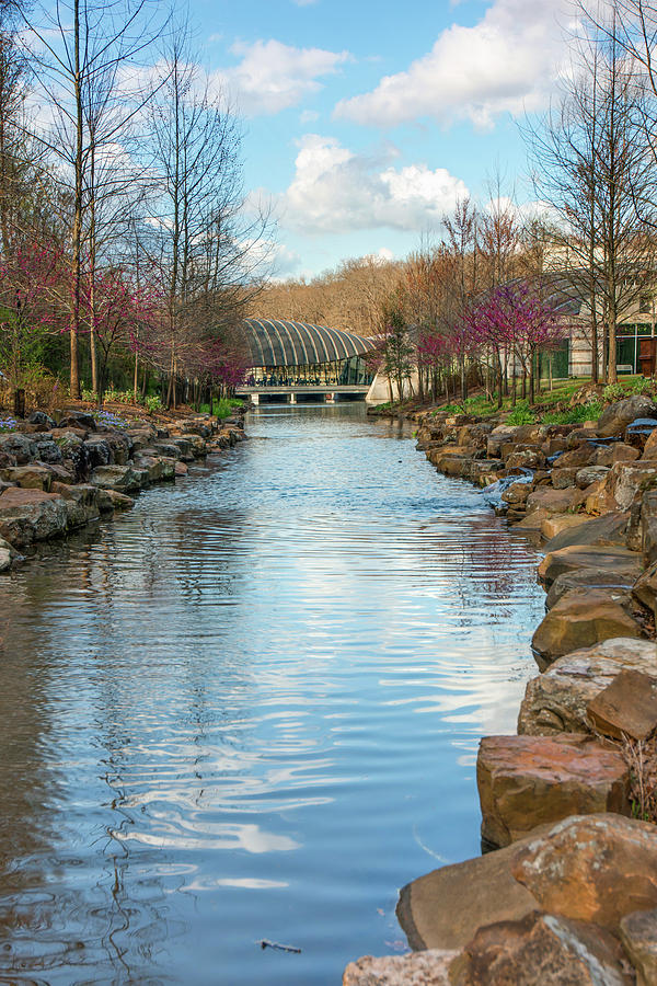 Crystal Bridges Museum of American Art in Spring - Arkansas Photograph by Gregory Ballos