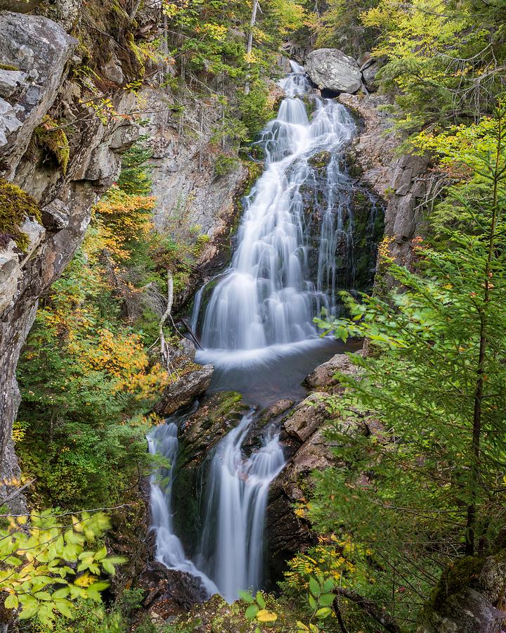 Crystal Cascade at Pinkham Notch Photograph by Tim Sullivan - Fine Art ...