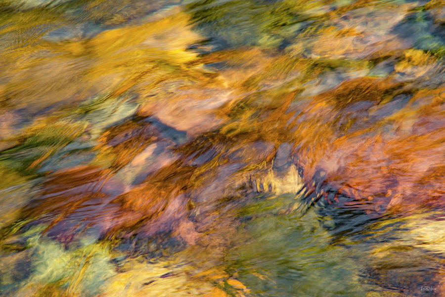 Crystal Clear River Flows Photograph by Leland D Howard