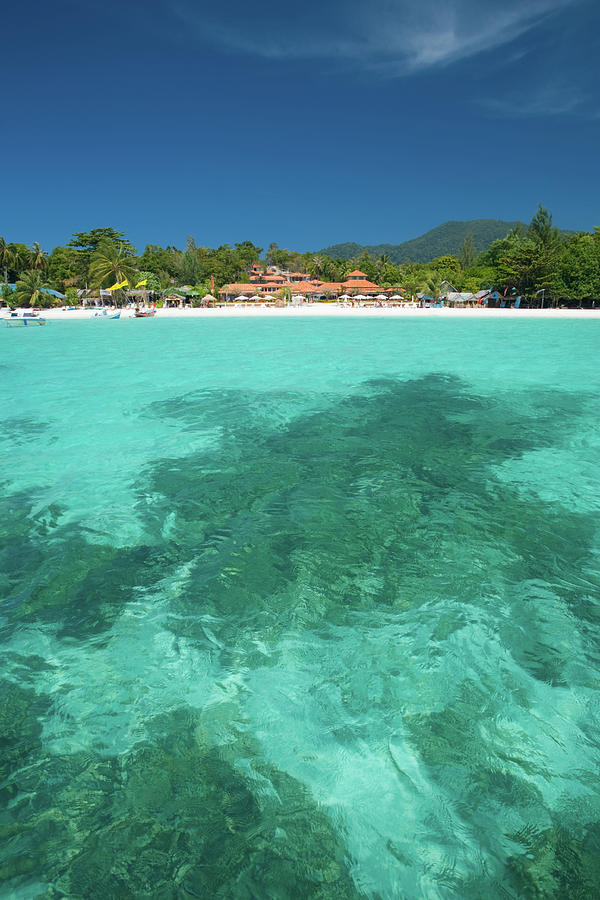 Crystal Clear Sea Resort Island Paradise Ko Lipe Photograph By