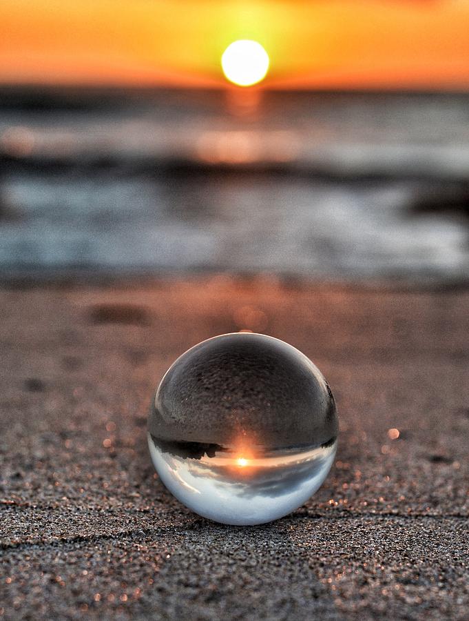 Beach Photograph - Crystal Clear Sunrise by Paul Cook