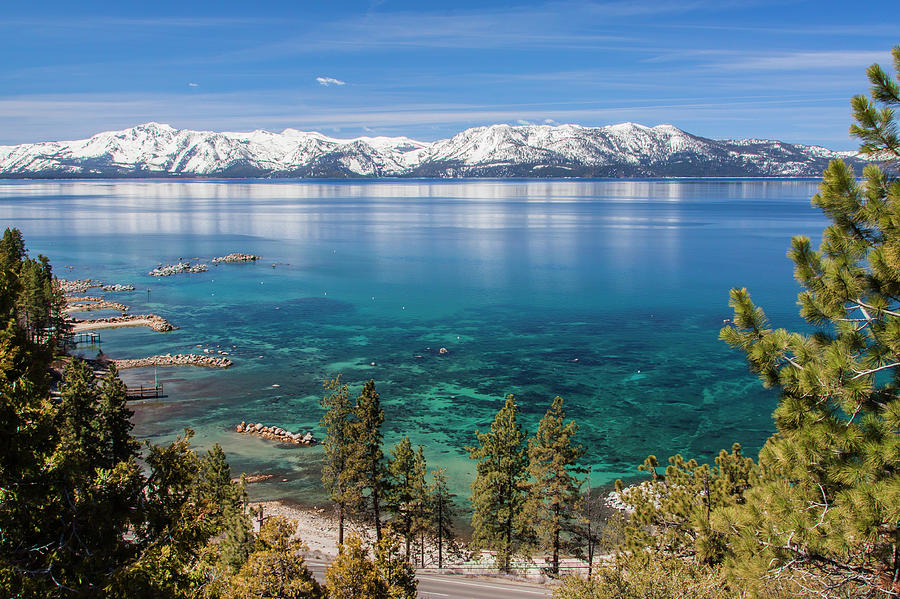 Crystal Clear Waters Of Lake Tahoe Photograph By Mark E Loper