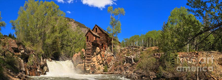 Crystal Colorado Historic Mill Photograph by Adam Jewell
