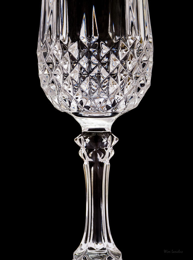 Crystal Glass Photograph by Wim Lanclus