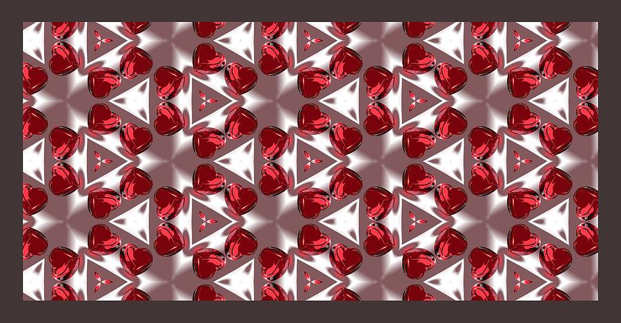 Crystal Heart Digital Art - Crystal Heart by Fayad Issa