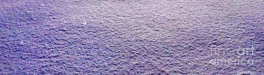 Crystal Lavender Snow Photograph by Jennifer Lake