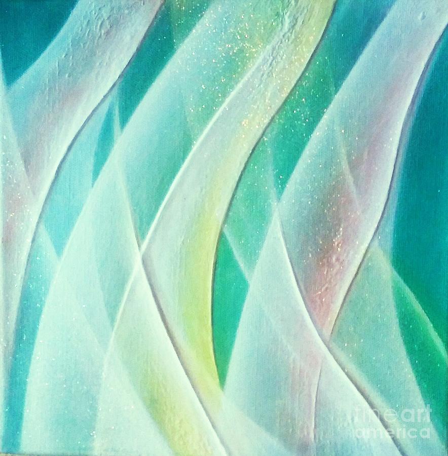 Crystal Harmony #1 Painting by Kumiko Mayer