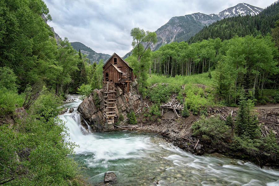 Crystal Mill Colorado 4 Photograph by Angela Moyer