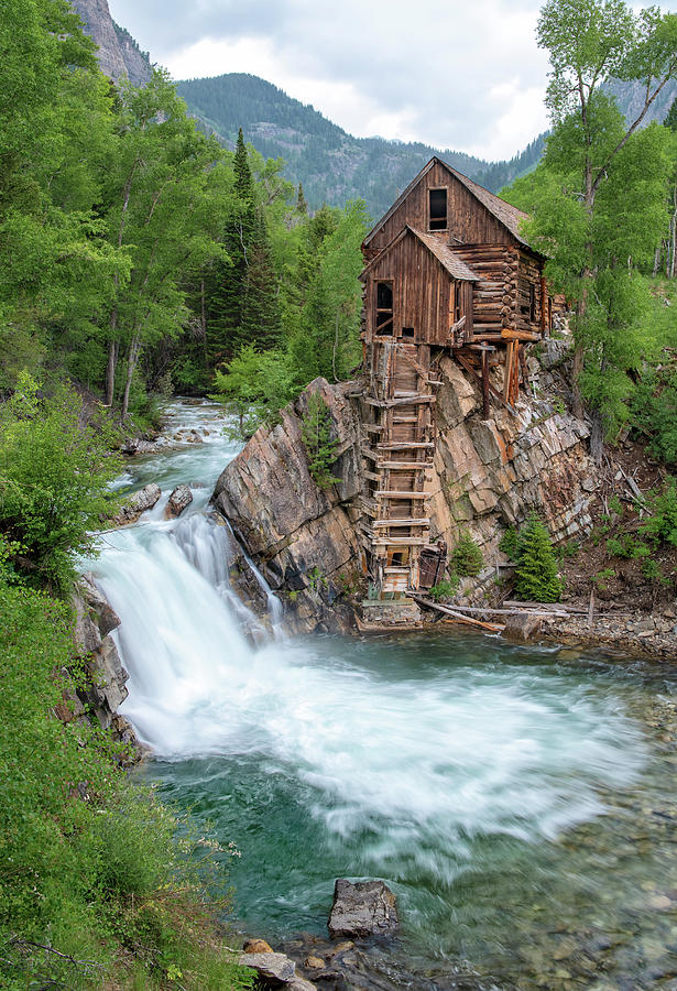 Crystal Mill Colorado Photograph by Angela Moyer