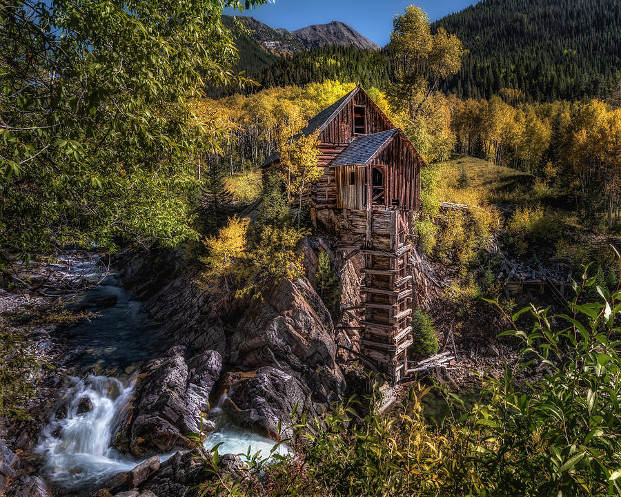 Crystal Mill Colorado Photograph by Michael Ash